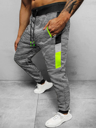 Spodnie dresowe męskie grafitowe OZONEE JS/K60016Z