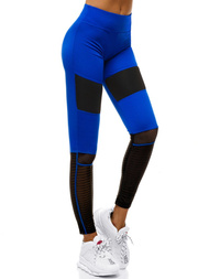 Legginsy damskie kobaltowe OZONEE X/1261