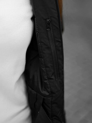 Kurtka damska zimowa czarna OZONEE JS/HH012/1Z