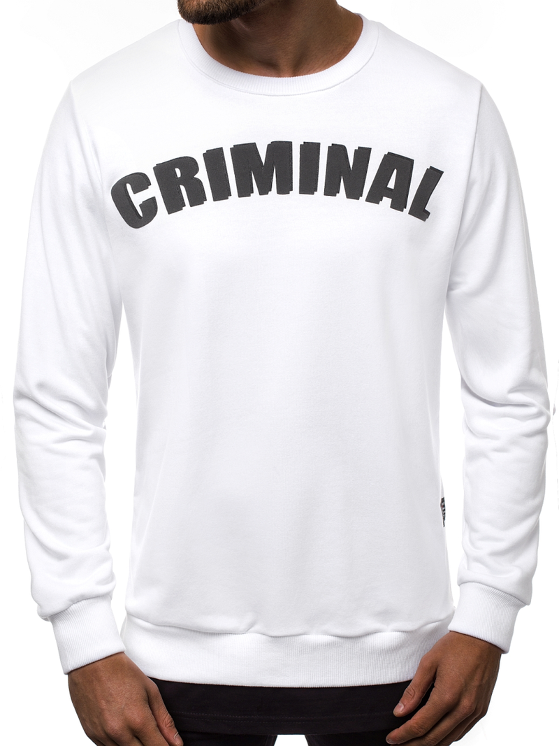 Толстовка чоловіча Біла OZONEE O/11113