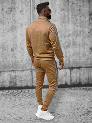Чоловічий спортивний комплект Бежевий OZONEE O/3A163
