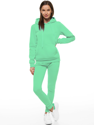Spodnie dresowe damskie miętowe OZONEE JS/CK01/39