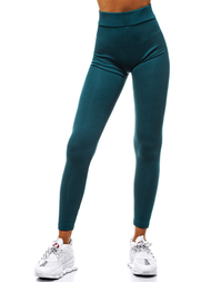Legginsy damskie morskie OZONEE JS/1002/A36