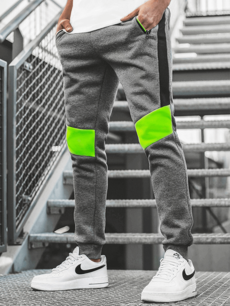 Штани спортивні чоловічі Графітові OZONEE JS/K10019SP