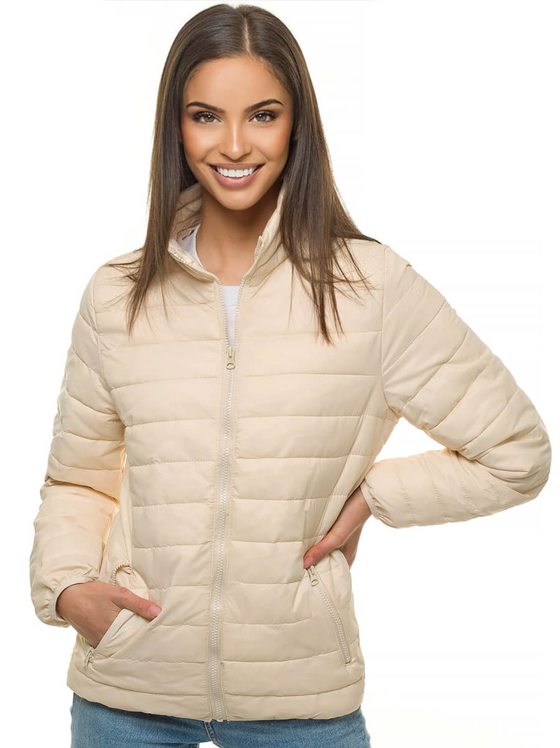 Куртка жіноча Кремова OZONEE JS/M23037/57