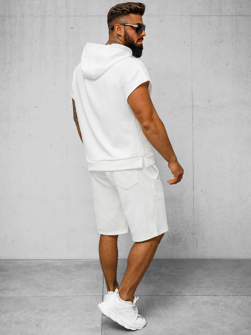 Чоловічий спортивний комплект Бiлий OZONEE O/3C111/1