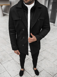 Пальто чоловіче Чорний OZONEE JS/79M3137