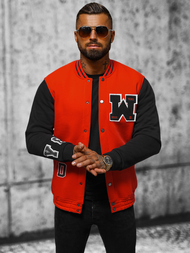 Толстовка чоловіча червона OZONEE O/TB9127