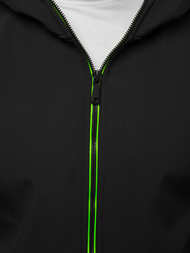 Куртка softshell чоловіча Чорна OZONEE JS/KS2182