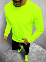 Толстовка чоловіча Зелена-неон OZONEE MACH/3122Z