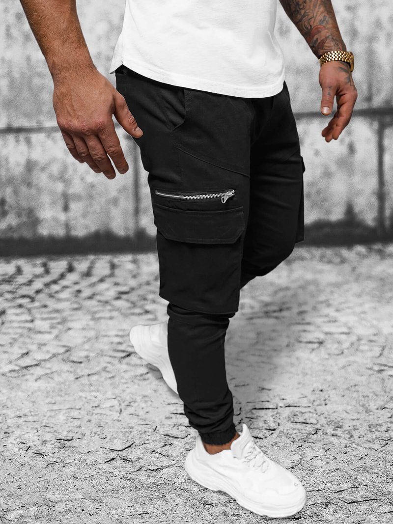 Штани чоловічі джоггери Зеленi OZONEE O/G3043