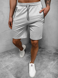 Spodenki dresowe męskie szare OZONEE JS/68022