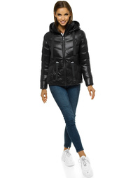 Куртка жіноча Чорна OZONEE JS/M23066/5