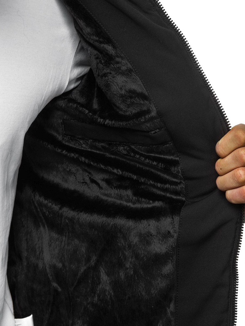 Куртка чоловіча Чорна OZONEE O/99101Z