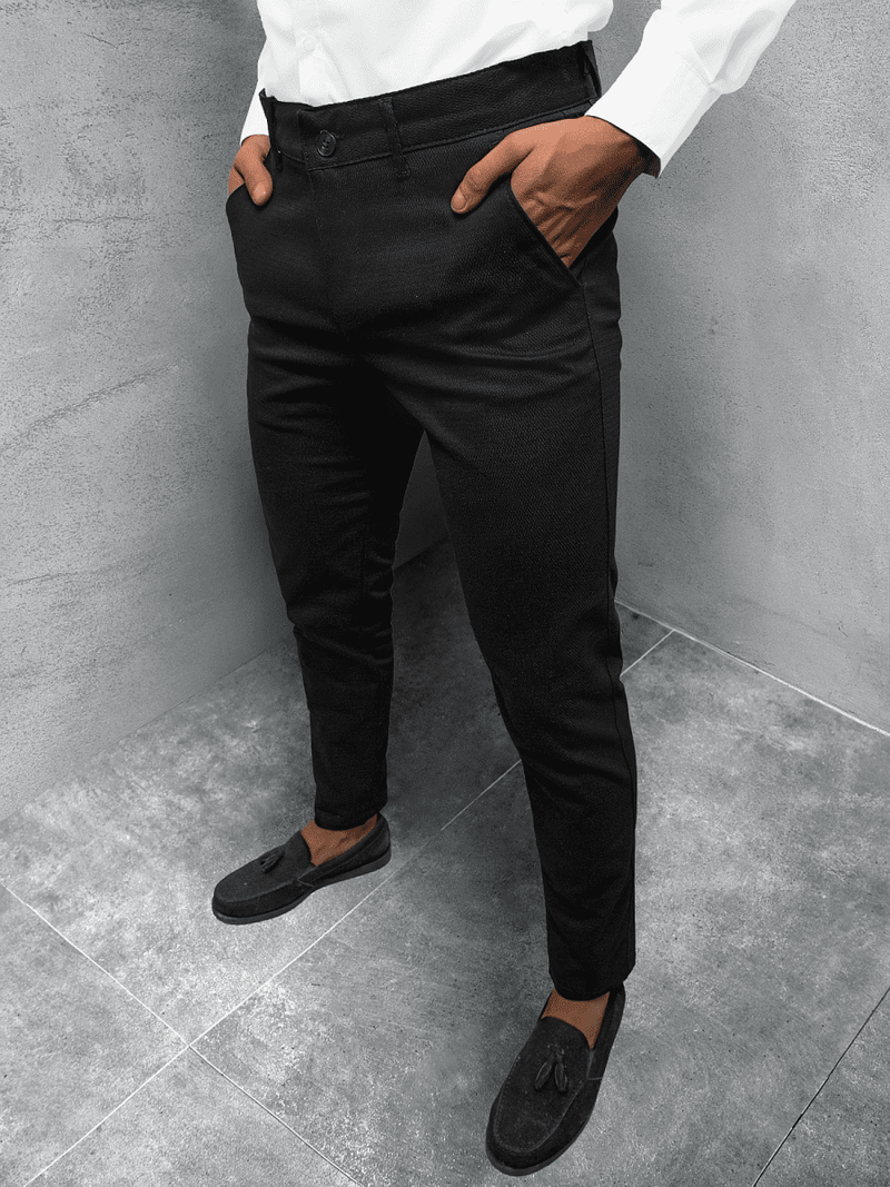 Штани чоловічі Чорнi OZONEE DJ/55600S