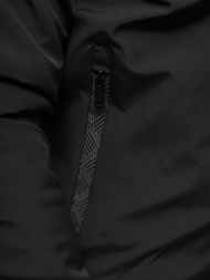 Kurtka męska bomberka czarna OZONEE JS/84M3013/392