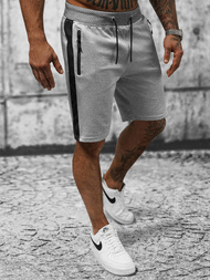 Шорти чоловічі Сiрий OZONEE JS/8K281