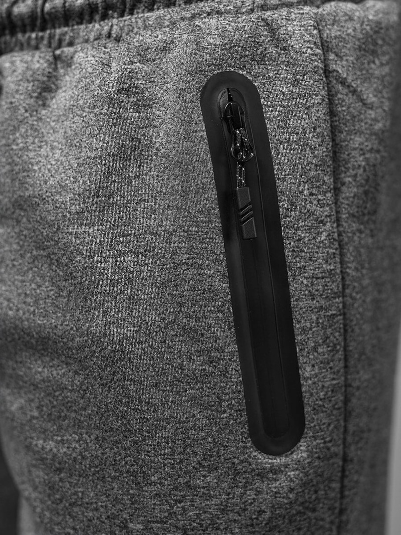 Шорти чоловічі Графітові OZONEE JS/8K929