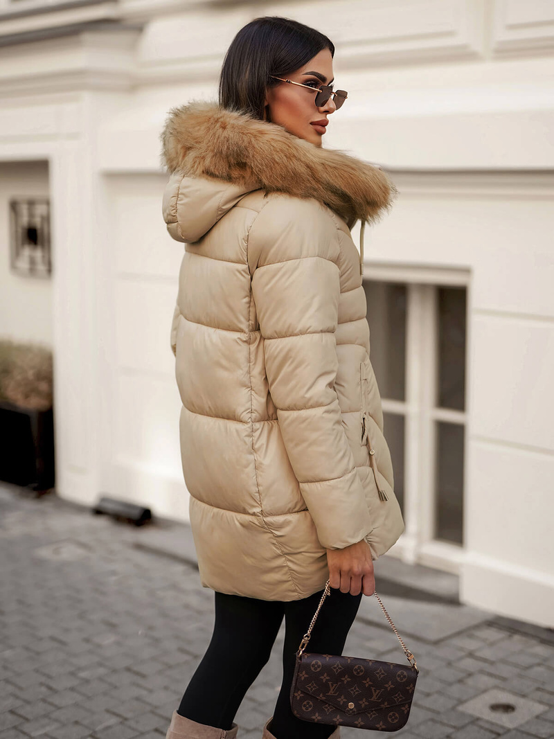 Куртка жіноча Бежева OZONEE JS/5M3257/62