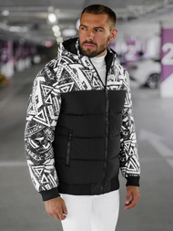 Kurtka zimowa męska czarna OZONEE JS/31M5025/392Z