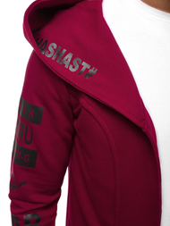 Bluza męska bordowa OZONEE A/11110Z