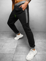 Штани спортивні чоловічі Чорнi OZONEE JS/68K10326