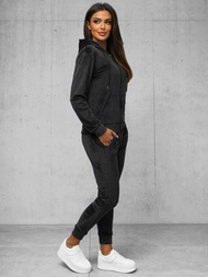 Спортивний костюм жіночий Чорний OZONEE JS/8C1176/3Z