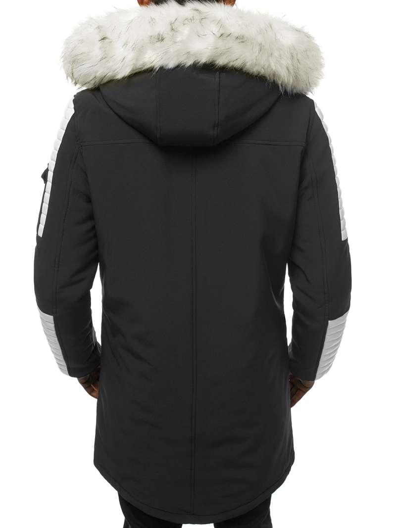 Куртка зимова чоловіча Чорно-Бiла OZONEE O/5832