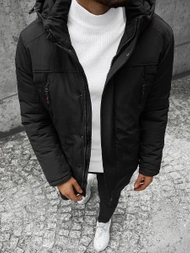 Kurtka zimowa męska czarna OZONEE JS/M713/392