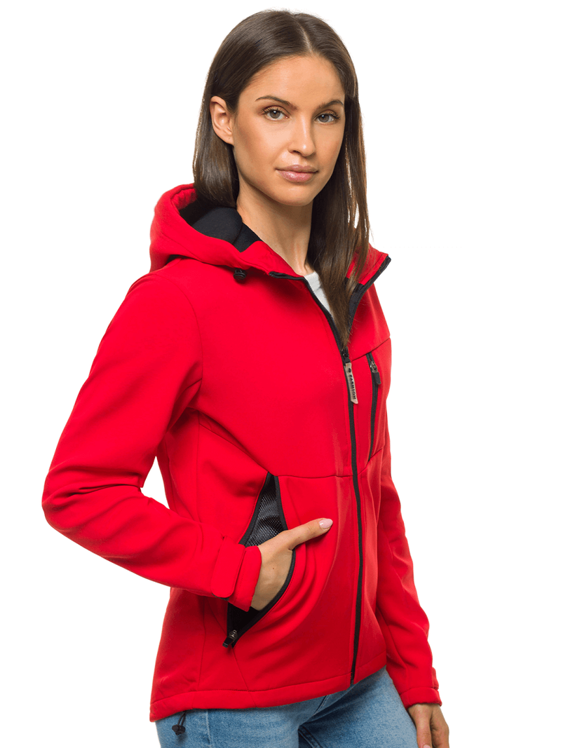 Куртка жіноча Червона OZONEE JS/KSW6004