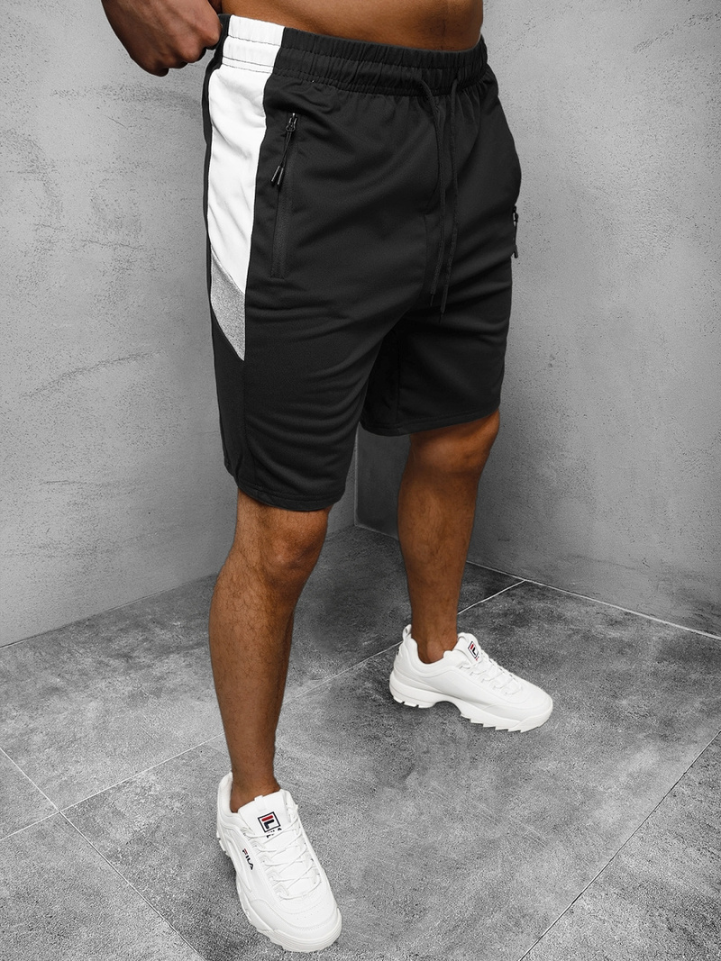 Шорти чоловічі Чорнi OZONEE JS/68010/3