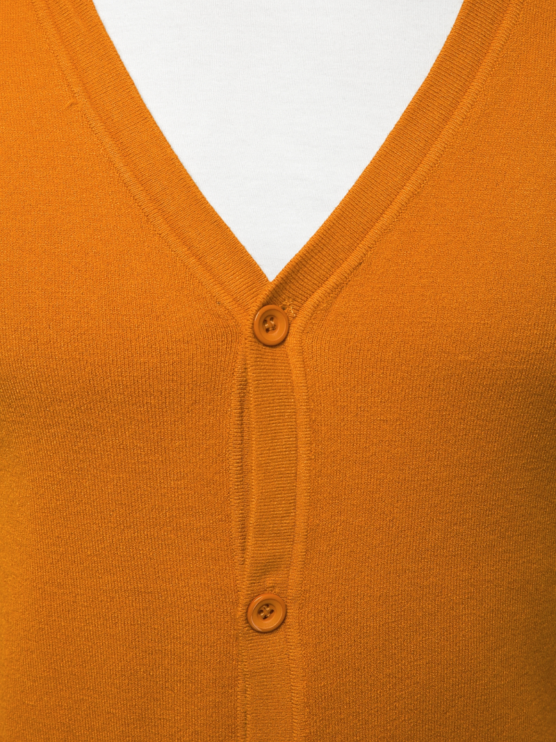 Sweter męski kardigan jasno-camelowy OZONEE TMK/YY06/9