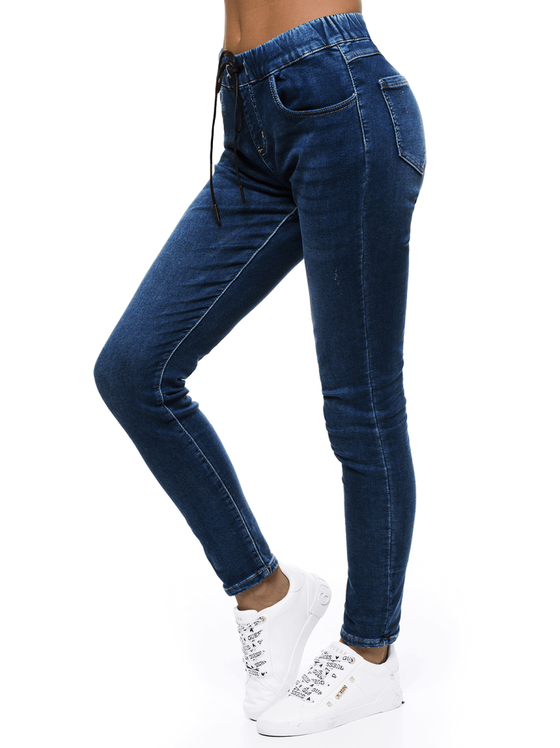 Штани Жіночі джинсові сині OZONEE O/WL1856