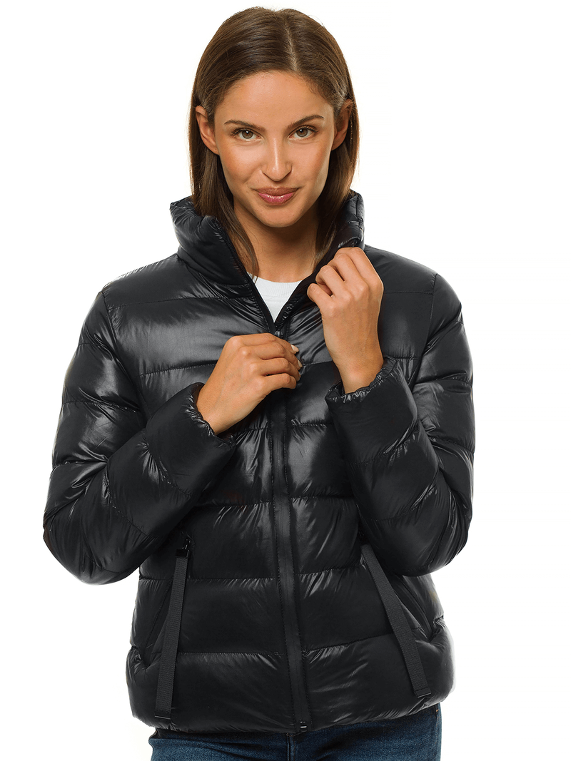 Куртка жіноча Чорна OZONEE JS/M23061/2