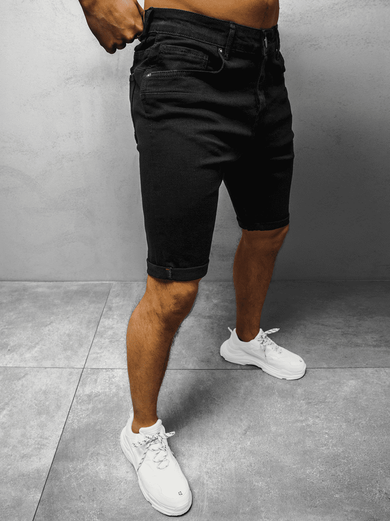 Шорти чоловічі Чорнi OZONEE DR/K139/80