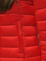 Куртка жіноча Червона OZONEE JS/23M9001/275