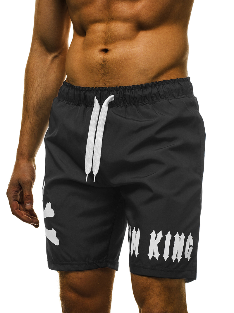 Spodenki męskie czarne OZONEE O/1011