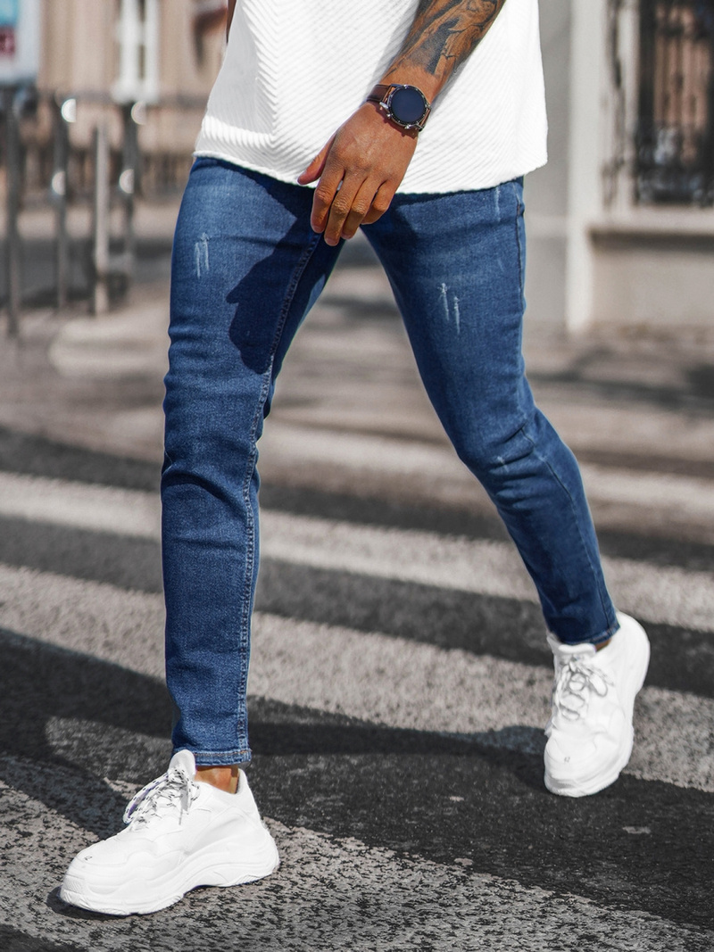 Штани чоловічі tемно-синi OZONEE E/5193/01