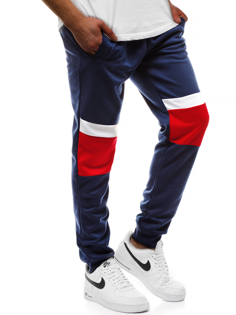 Штани спортивні чоловічі Темно-Синi OZONEE JS/JZ11010