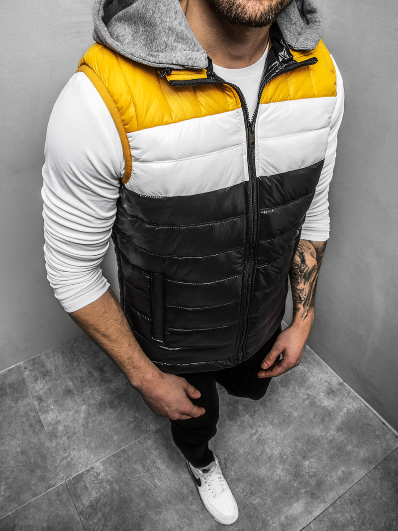 Безрукавка чоловіча Чорна OZONEE N/6105Z