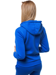 Bluza rozpinana damska niebieska OZONEE JS/W03