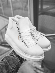 Sneakersy wysokie białe OZONEE CH/258