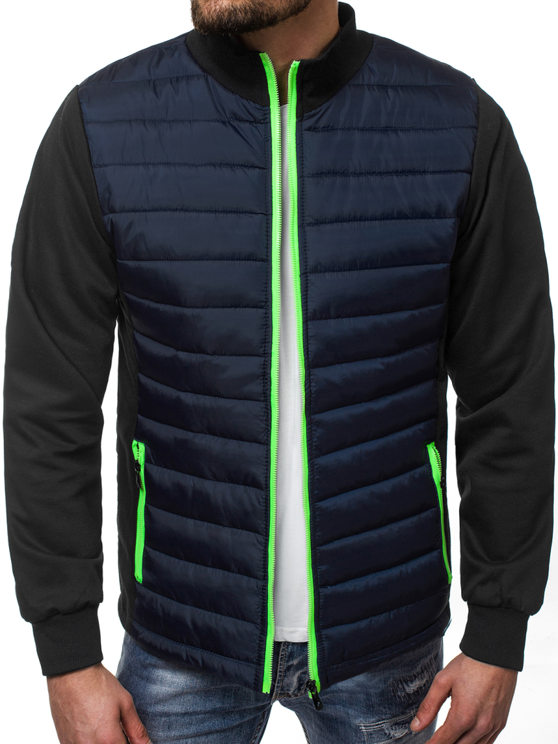 Куртка чоловіча Темно-Синя OZONEE JS/TY16