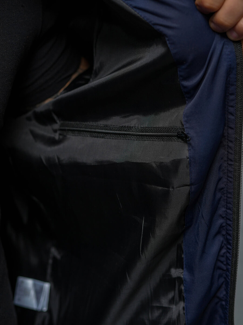 Kurtka męska granatowa OZONEE JS/5M3110/215