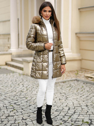 Куртка жіноча золото OZONEE JS/16M9120/403Z