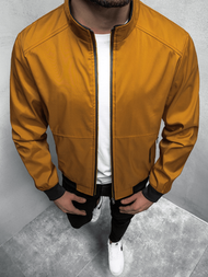 Kurtka przejściowa męska camelowa OZONEE N/6782