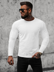 Longsleeve męski biały OZONEE O/B262