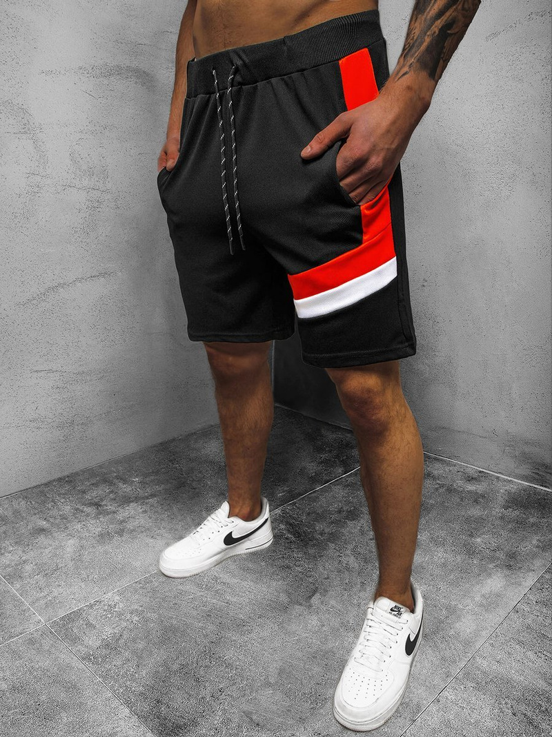 Шорти чоловічі Чорнi OZONEE JS/KS2603