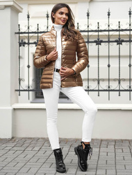 Куртка жіноча золото OZONEE JS/16M9110/84Z