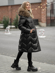 Куртка жіноча чорна OZONEE O/5M3229/392Z